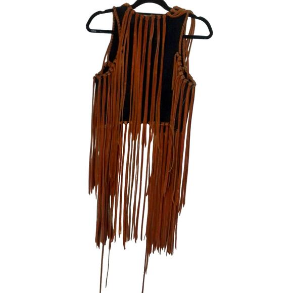 Vintage El Toro Bravo Suede Fringe Vest - Picture 3 of 7